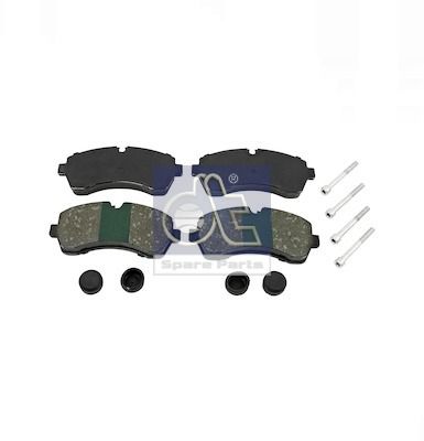Zestaw klocków hamulcowych, hamulce tarczowe DT SPARE PARTS 4.90939