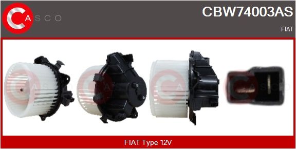 vnitřní ventilátor CASCO CBW74003AS