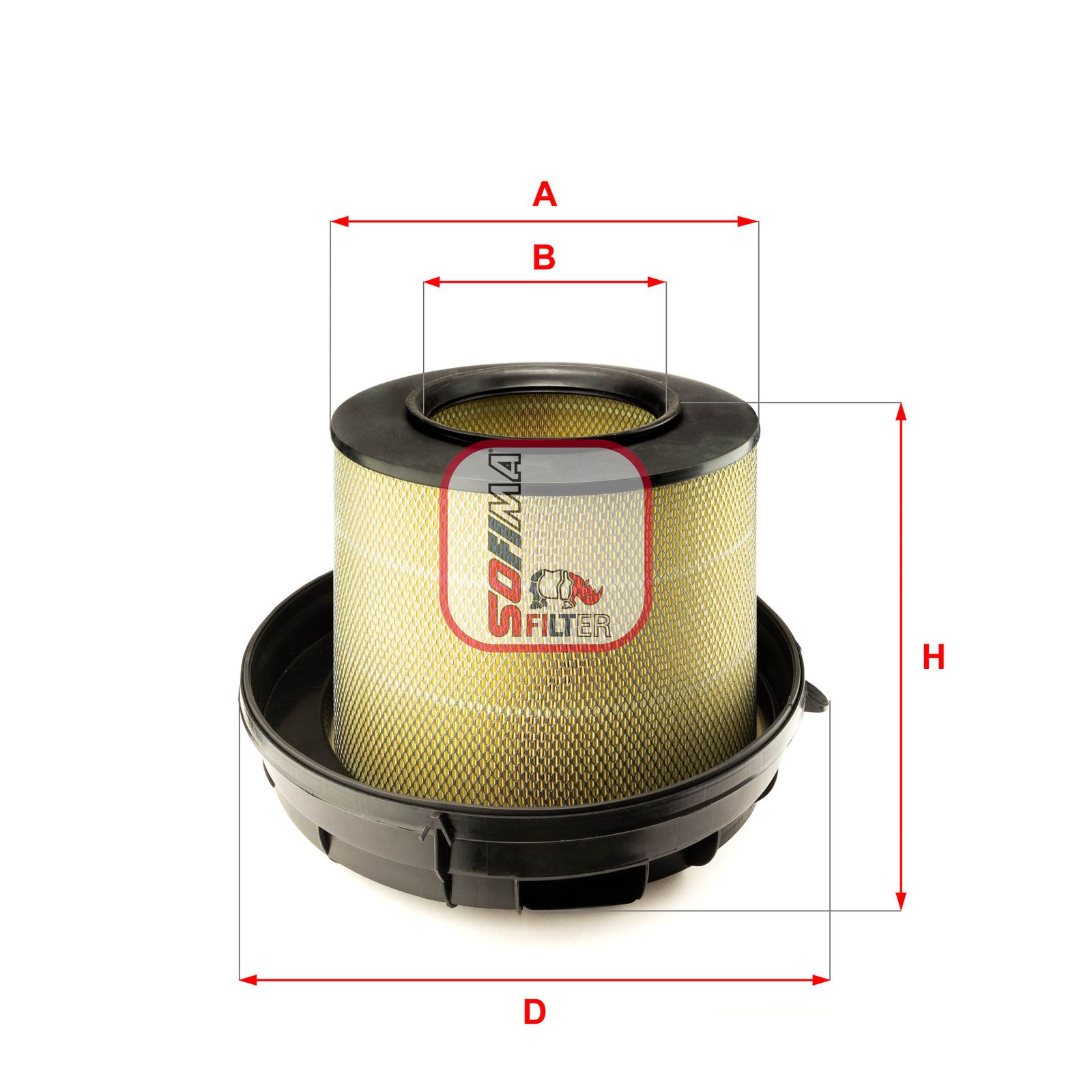 Filtru aer SOFIMA S 7639 A