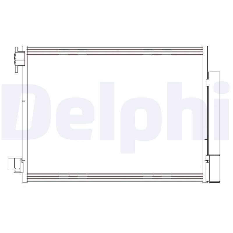 Kondenzátor klimatizácie DELPHI CF20415