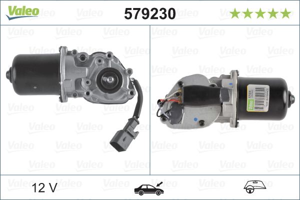 Silnik wycieraczek VALEO 579230