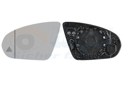 Sticla oglinda, oglinda retrovizoare exterioara VAN WEZEL 2946833