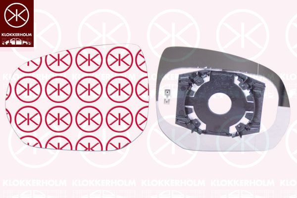 Szkło lusterka, lusterko zewnętrzne KLOKKERHOLM 05381063