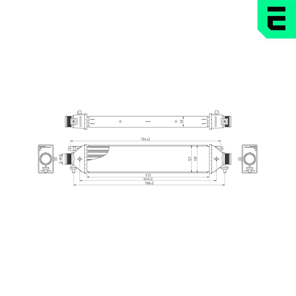 Intercooler, compresor ERA 672016