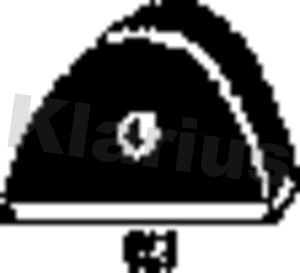 Klarius - Rubber Metal Hanger