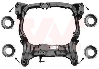 Rama sustinere/Suport agregate VAN WEZEL 8207690