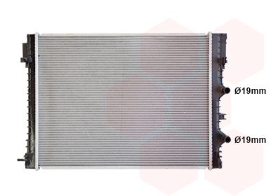 Radiateur basse température, refroid. d'air de suralim.
