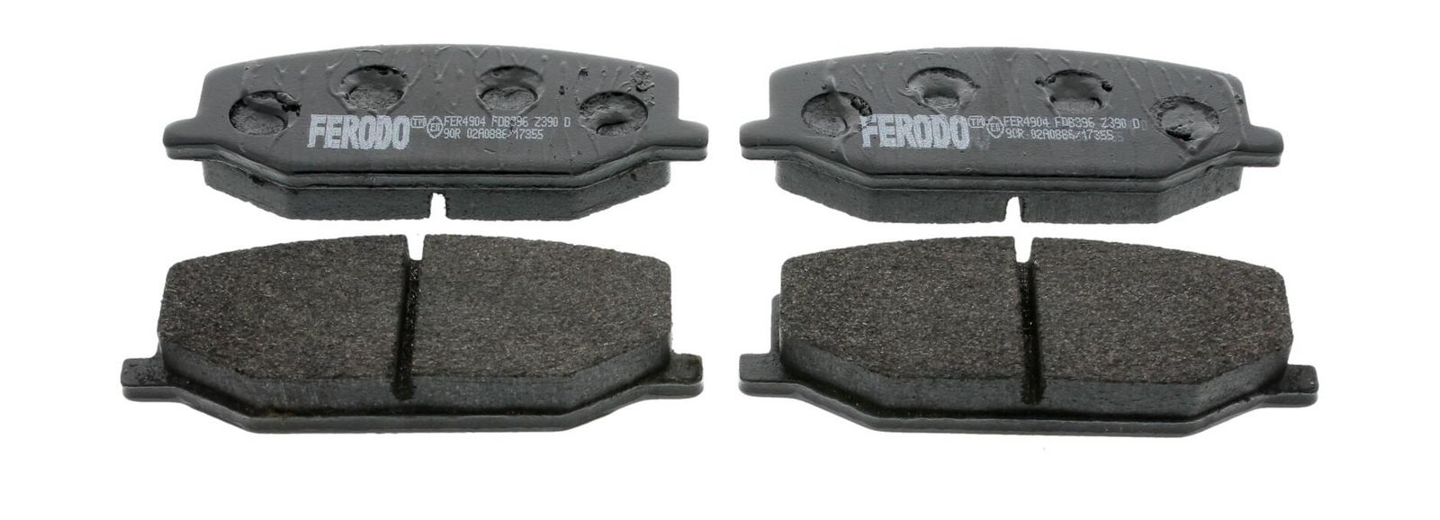 set placute frana,frana disc FERODO PREMIER ECO FRICTION FDB396