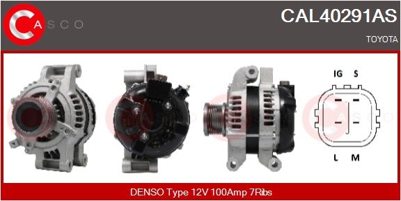 Levně generátor CASCO CAL40291AS