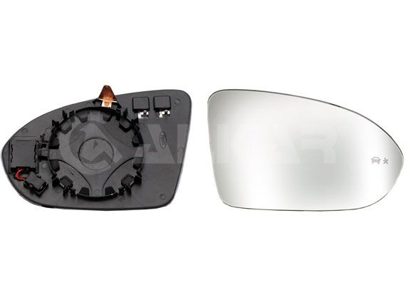 Sticla oglinda, oglinda retrovizoare exterioara ALKAR 6436730