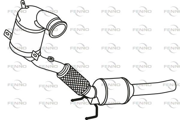 Katalizator FENNO 5Q0254503FX