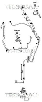 conducta presiune variabila,aer conditionat TRISCAN 9010 10042