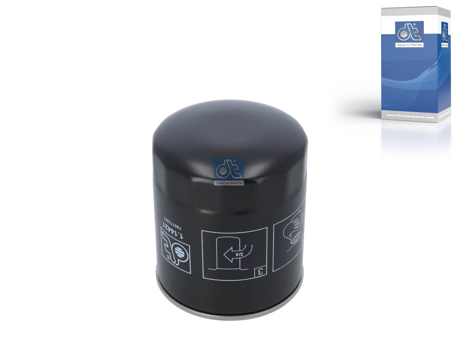 Filtru hidraulic, cutie de viteze automata DT Spare Parts 1.14421