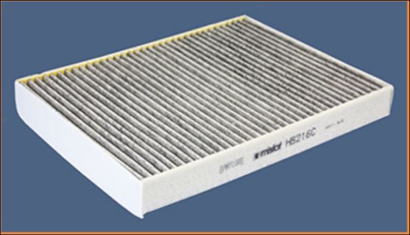 Filtr, wentylacja przestrzeni pasażerskiej MISFAT HB216C