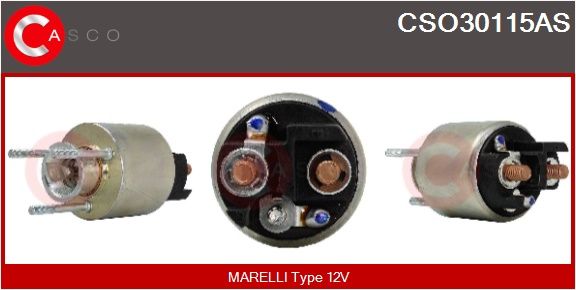 Elektromagnetický spínač, startér CASCO CSO30115AS
