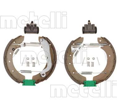 Zestaw szczęk hamulcowych METELLI 51-0407