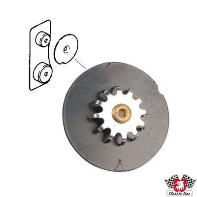 Tuleja prowadząca, zacisk hamulcowy JP GROUP 1663650200