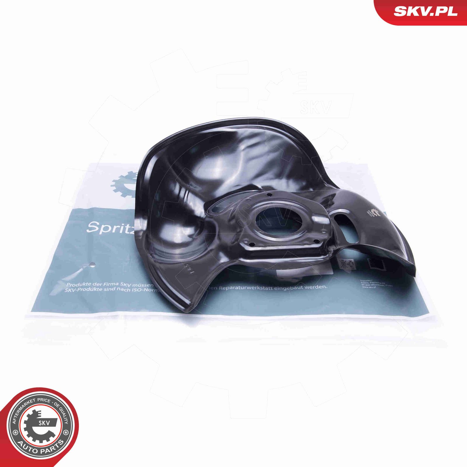 Отражатель, диск тормозного механизма