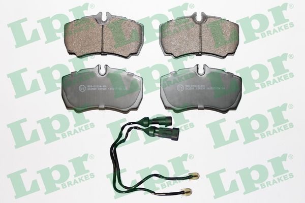 Zestaw klocków hamulcowych, hamulce tarczowe LPR 05P830A