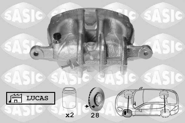 Zacisk hamulca SASIC 6500078