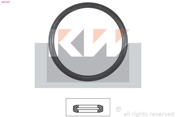 Uszczelka, termostat KW 590 547