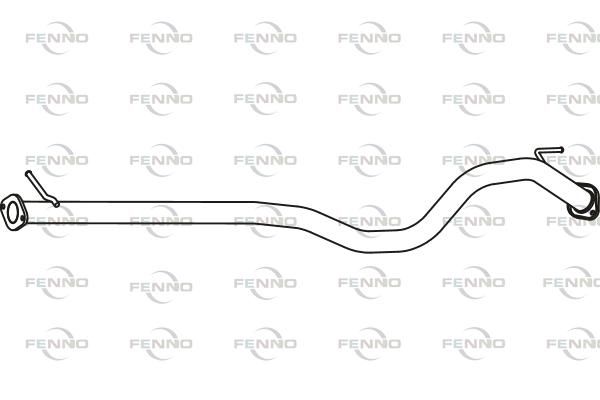 Rura wydechowa FENNO P41059