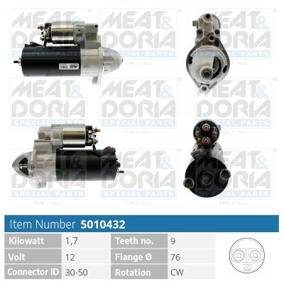 Rozrusznik MEAT & DORIA 5010432