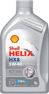 E-shop SHELL Motorový olej Helix HX8 ECT 5W-40, 550047772, 1L