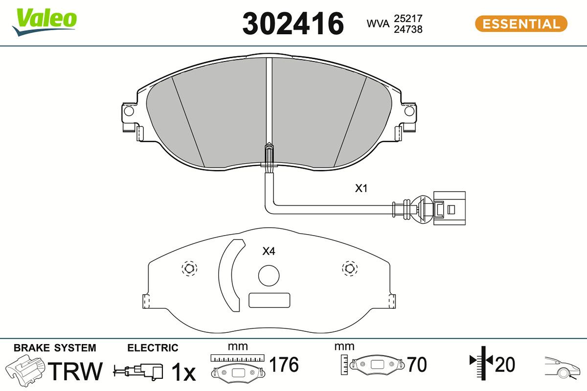 Piduriklotsi komplekt,ketaspidur