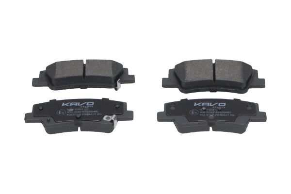 set placute frana,frana disc KAVO PARTS KBP-10091