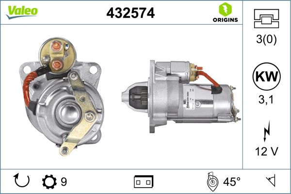 Rozrusznik VALEO 432574