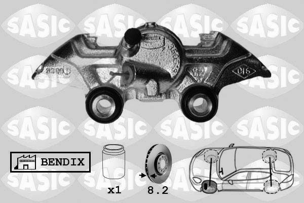 Zacisk hamulca SASIC SCA4034