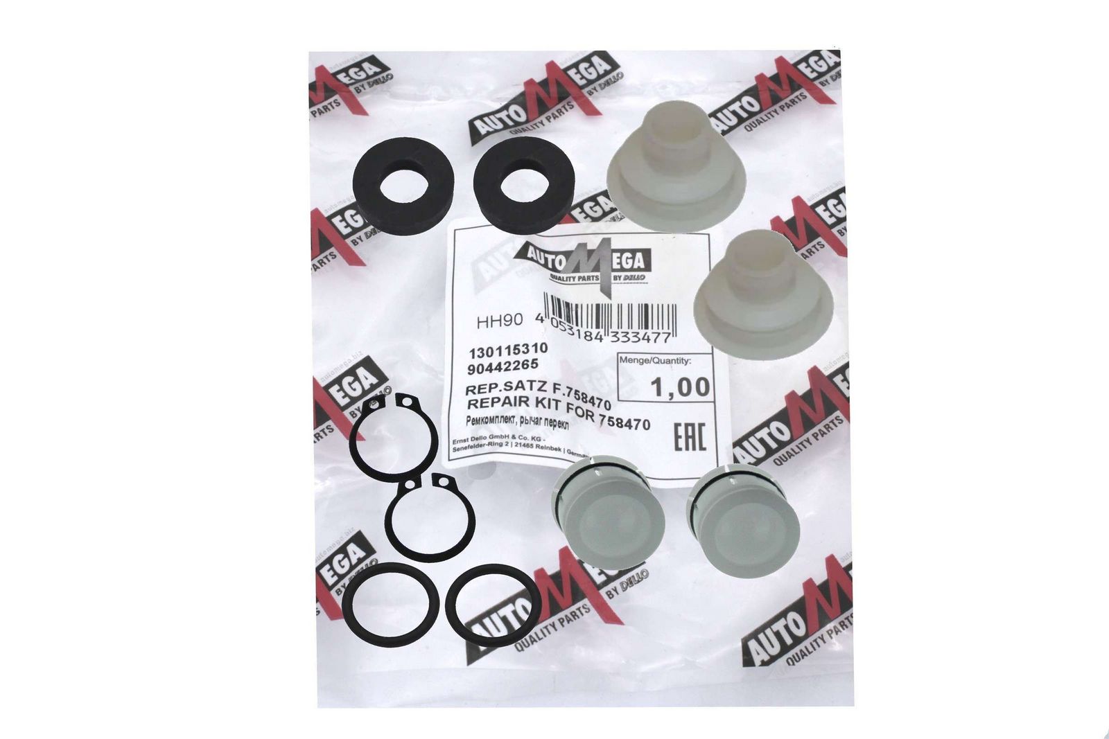 Set reparatie, levier cutie de viteze AUTOMEGA 130115310