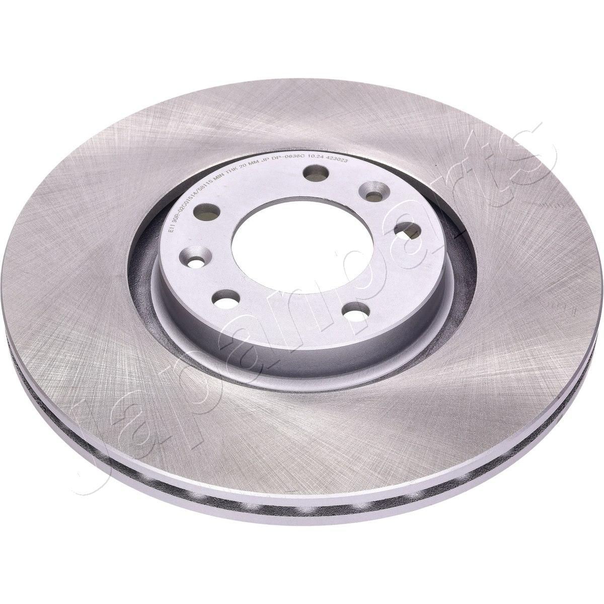 Tarcza hamulcowa JAPANPARTS DP-0636C