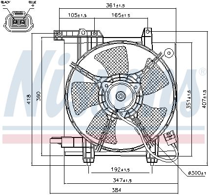 Ventilateur, refroidissement du moteur