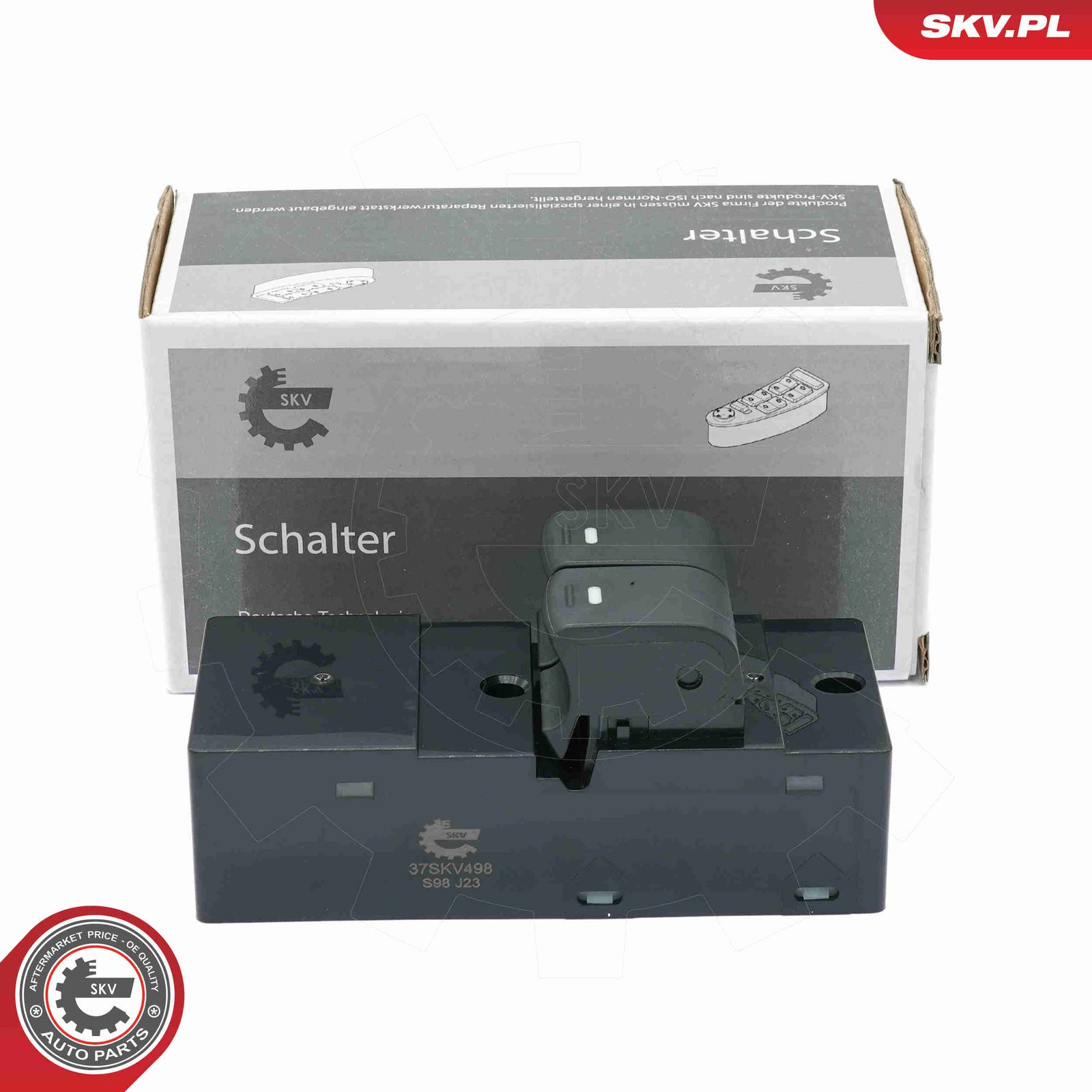 Выключатель, стеклолодъемник