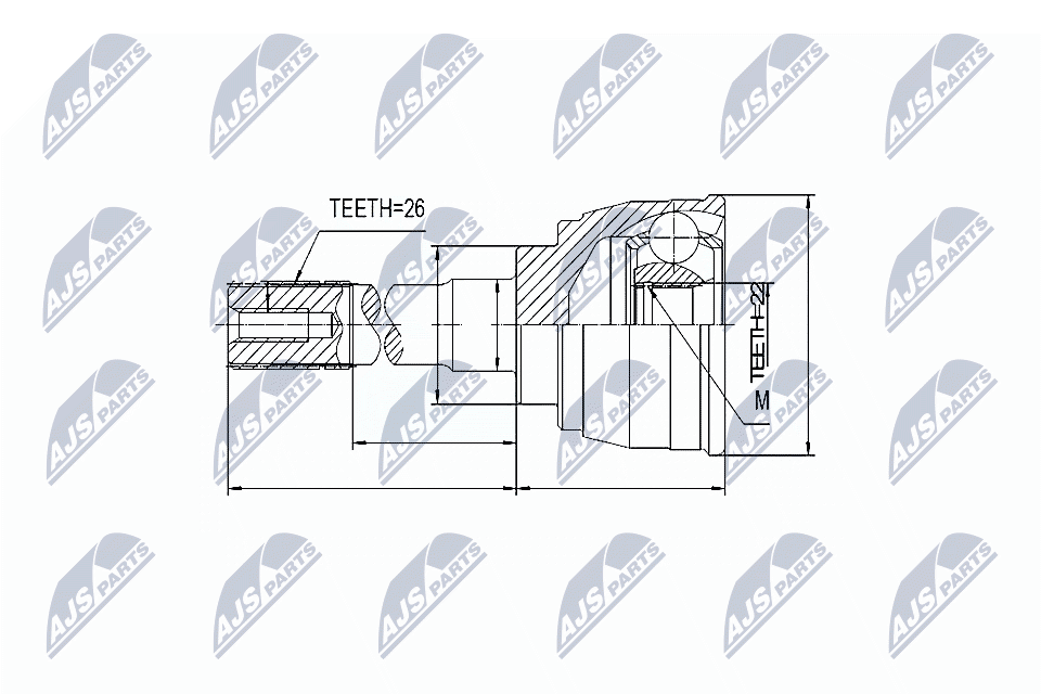 Set articulatie, planetara NTY NPZ-SU-006