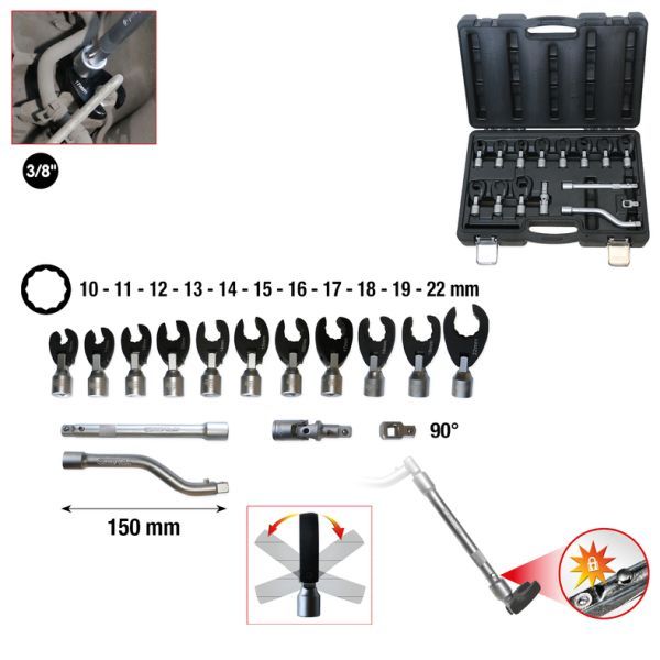 Set chei tip furcă KS TOOLS 913.3835