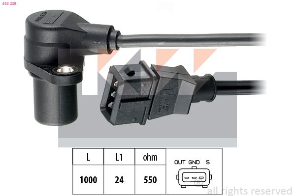 Generátor impulsů, klikový hřídel KW 453 228