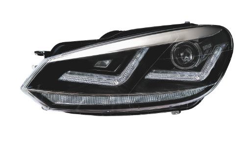 ZESTAW REFLEKTORA G��WNEGO VW GOLF VI (CHROME)