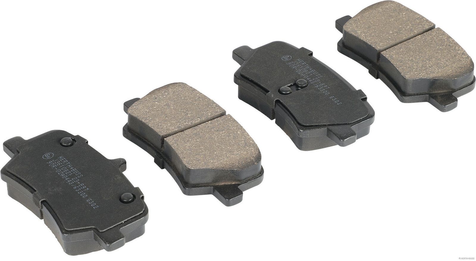 set placute frana,frana disc HERTH+BUSS JAKOPARTS J3610821