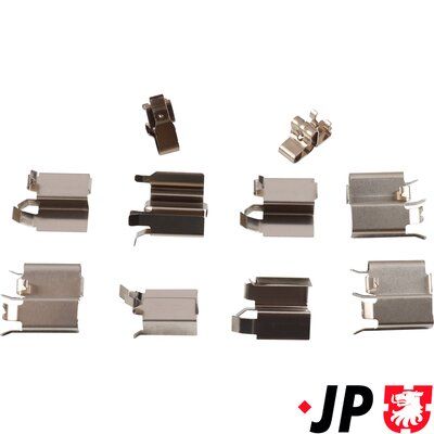 Set accesorii, placute frana JP Group 4864003310
