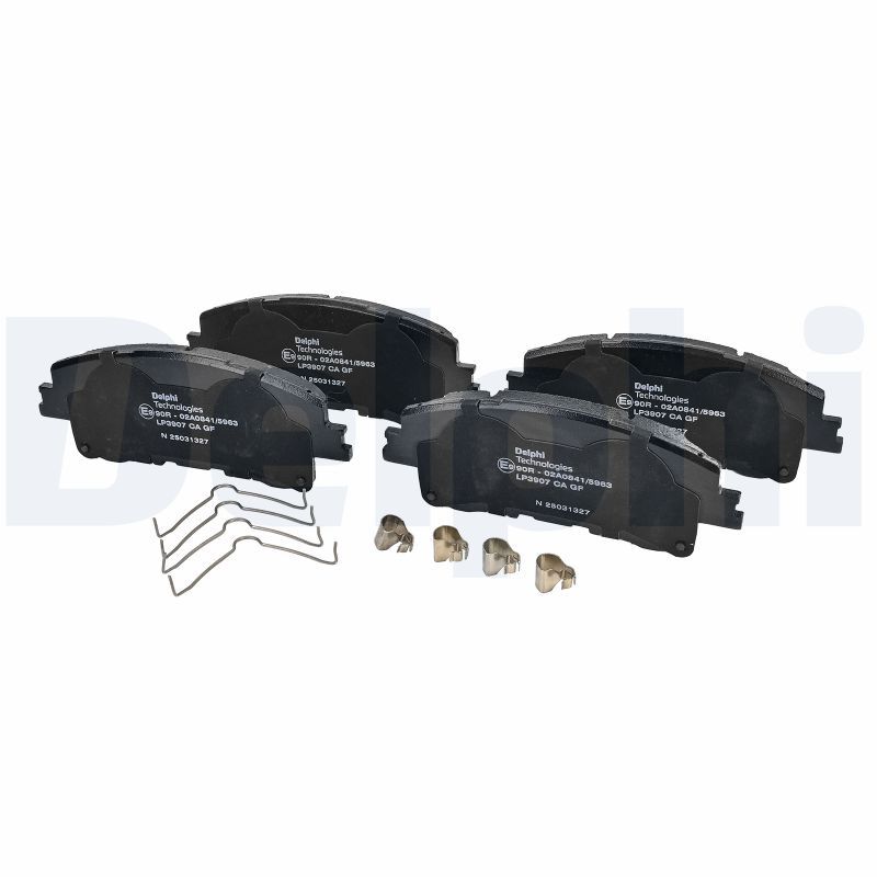 set placute frana,frana disc DELPHI LP3907