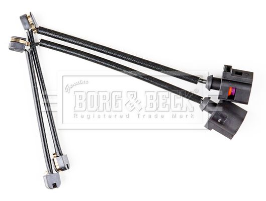 Styk ostrzegawczy, zużycie okładzin hamulcowych BORG & BECK BWL3078