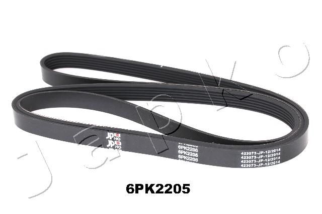 Pasek klinowy wielorowkowy JAPKO 6PK2205