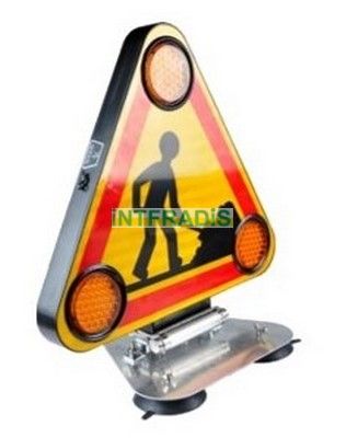Système de signalisation, véhicule d'intervention