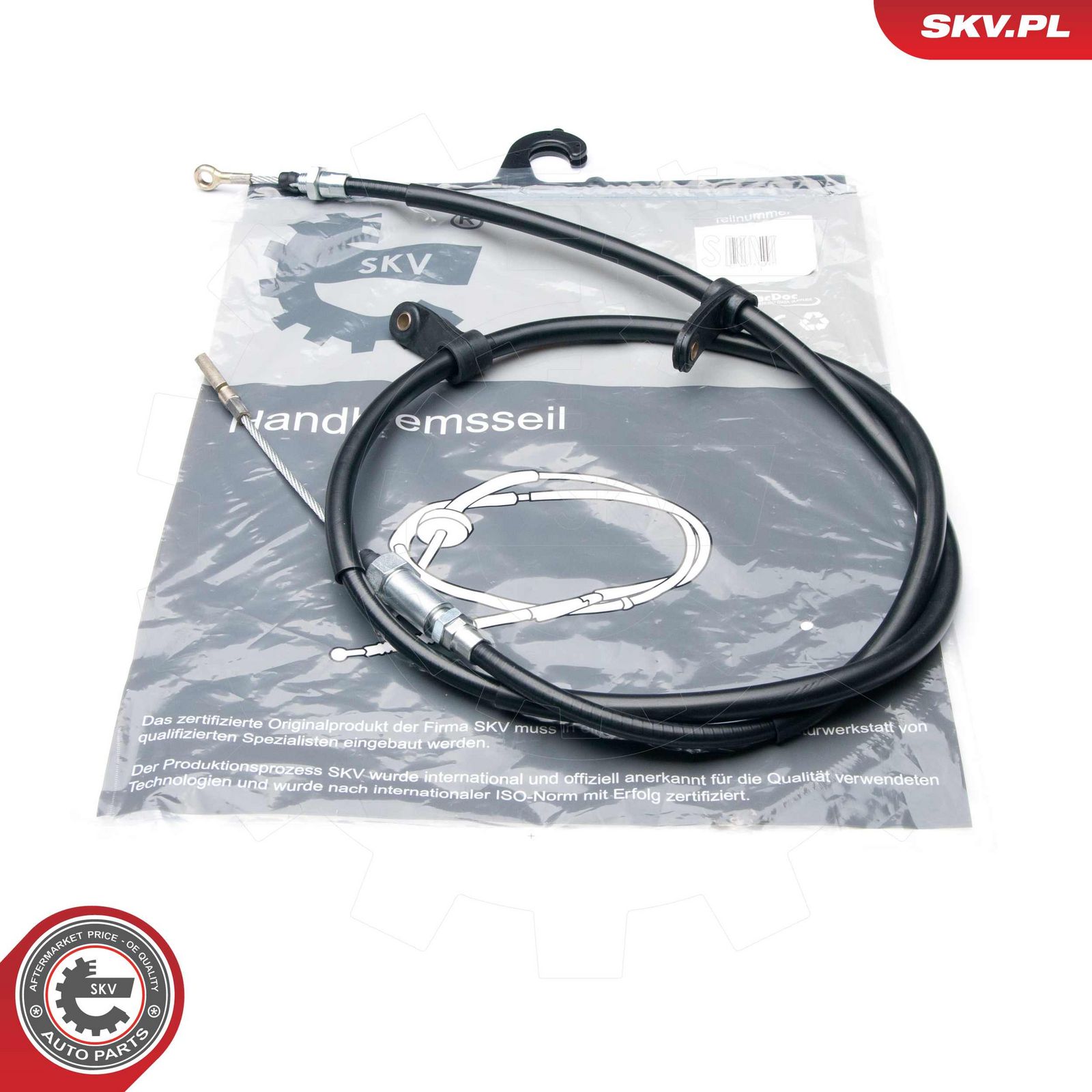 Cablu, frana de parcare ESEN SKV 25SKV125