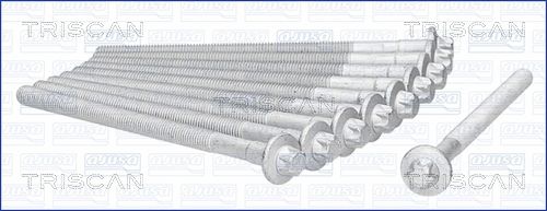 Zestaw śrub głowicy cylindrów TRISCAN 98-4125