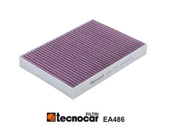 Filtr, wentylacja przestrzeni pasażerskiej TECNOCAR EA486