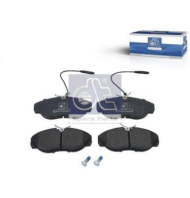 Zestaw klocków hamulcowych, hamulce tarczowe DT SPARE PARTS 12.93106